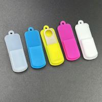 Housses de protection en silicone multicolores antidérapantes pour clé USB