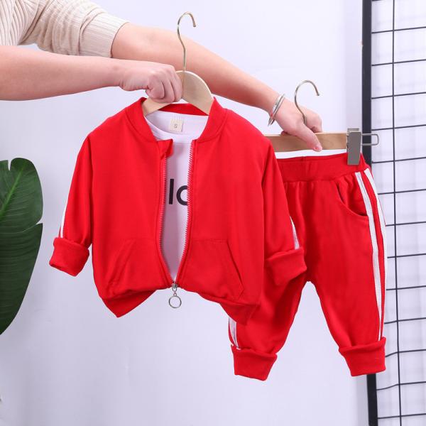 Children'S Outfit Sets Kids Sport Suit Children'S 3 Pcs Fashion Sets