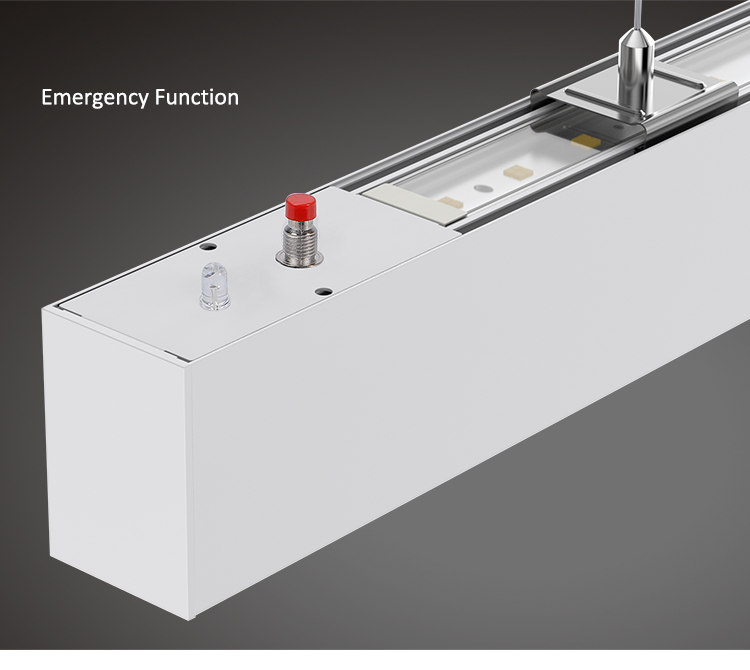 Seamless Linking LED Linear Light with UGR<19 and 5-Year Warranty for Office and Commercial Spaces