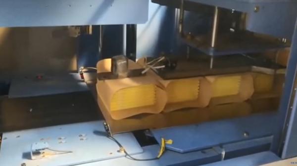 High Precision Book Stack Packaging Machine rolled kraft paper labor saving