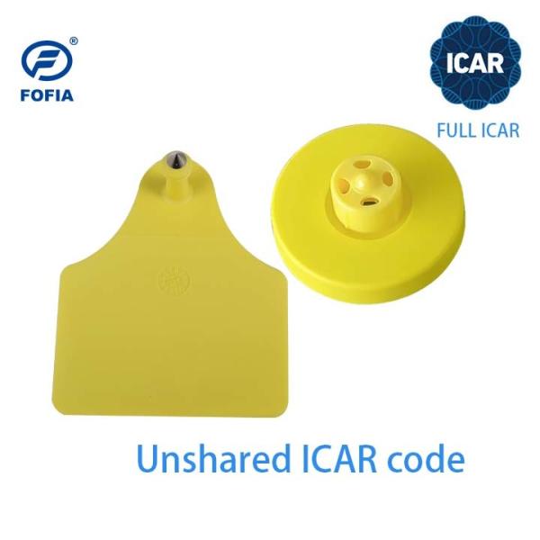 Full ICAR Certified Electronic Ear Tags FDX-B TPU for Livestock Tracking and Identification in Cattle Management Systems