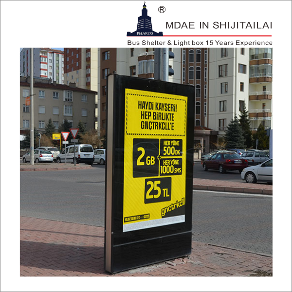 L003 50000hrs T50mm Outdoor Advertising Light Box