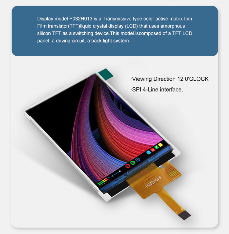 Polcd ST7789V 3,2-дюймовый дисплей Raspberry Pi 240X320 медицинский TFT-дисплей