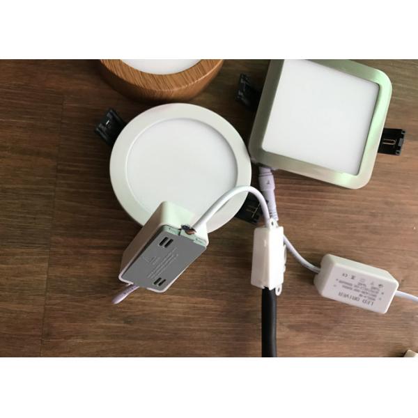 Energy Saving LED Slim Panel Light Recessed 6W 30000 Hours Long Lifespan