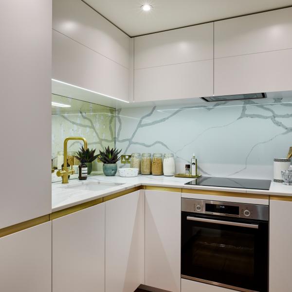 Matte White Plain Lacquer Kitchen Cabinet Wood Island Kitchen Cabinet Custom