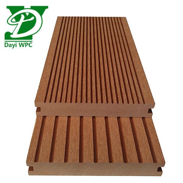 Anti-derrapagem WPC Composite Decking Retardante de Água