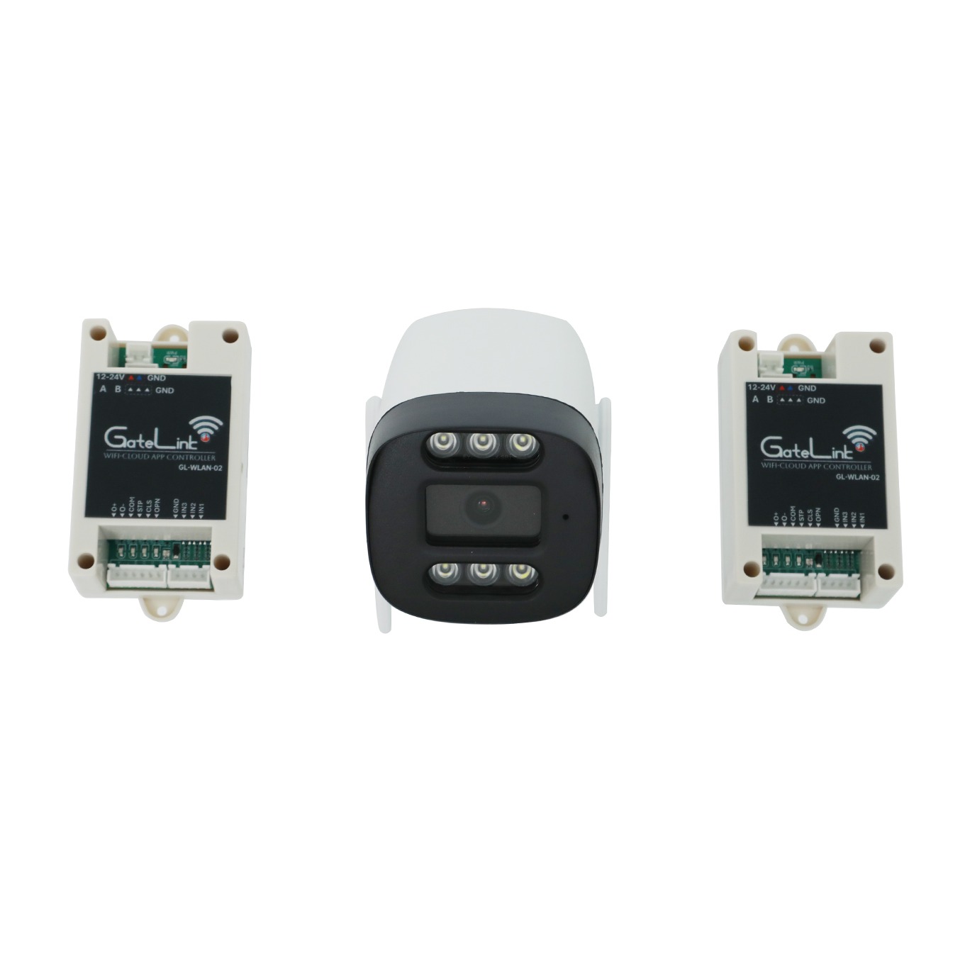 GateLink 4-Relay WiFi Controller 125V/1A AC Load RS485 Port Independent Relay Output OTA Update for Industrial Gate & Security System