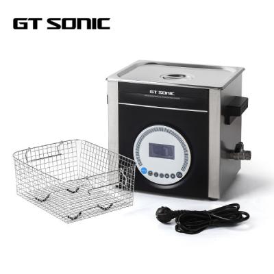 Líquidos de limpeza ultrassônicos de baixo nível de ruído super das peças, banho ultrassônico industrial 10L 200w para o laboratório