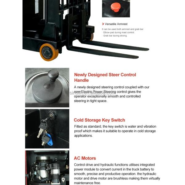 Sinolift CQD15B CQD20B Electric Reach Truck