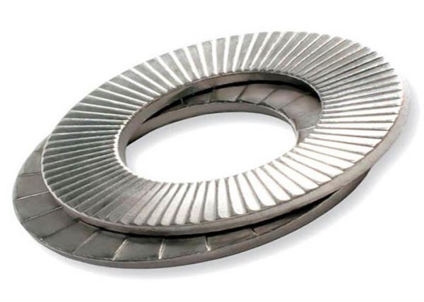 M8 M10 SS316 316L A2 70 Stainless Steel Plain  Double Fold Self Locking Washer DIN 25201