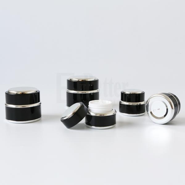 кожа опарника стены двойника 50ml пластиковая косметическая забеливая контейнер сливк