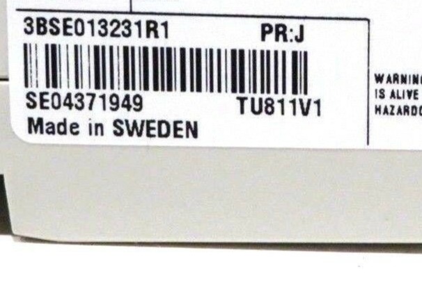 Блок TU811V1 250V 3A МАКС прекращения модуля компакта ABB 3BSE013231R1