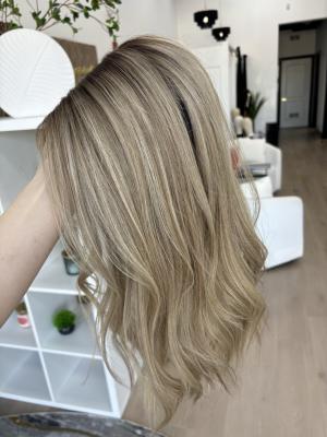 Perruques en silicone médical en dentelle transparente Perruque en silicone pour les cheveux naturels