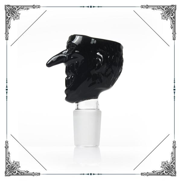 14MM 18MM Thickening Skull Bowl Glass Water Pipe Accessories