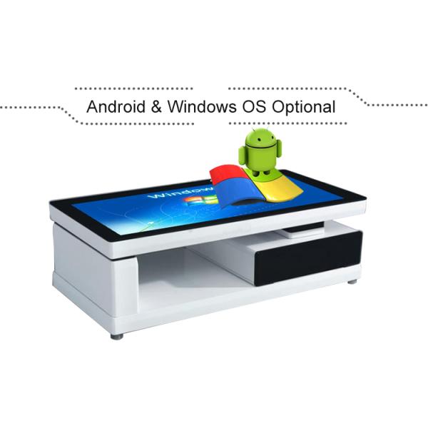 TFT Commercial Multi Touch Screen Table 43 Inch Digital Totem Touch Smart Table