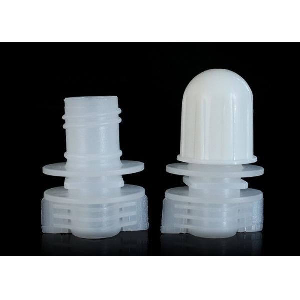 Peculiar Type Oval Plastic Spout Caps 12mm For Hair Beauty Paste Pouch