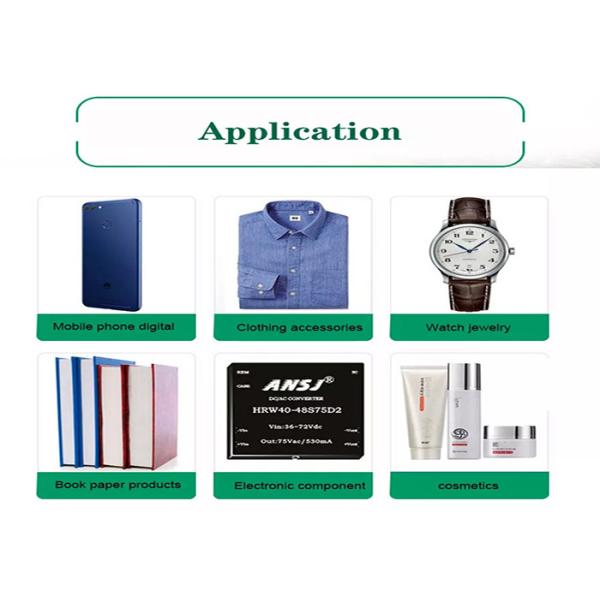 Голографический прилипатель собственной личности сумок пузыря отправителя лазера водоустойчивый поли