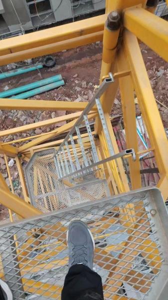Instalación montado Zoomlion grúas usadas torre Wa6015-8A para sus necesidades comerciales
