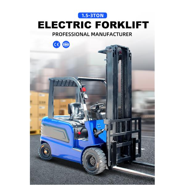 Fast Delivery Lithium Battery Forklift 3 Ton Electric Forklift Hydraulic Fork Lift Truck