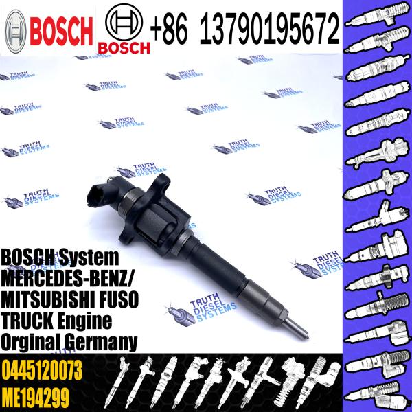 инжектор 0445120512 инжектора 0445120073 коллектора системы впрыска топлива для VOL Мицубиси скачет галопом распылитель форсунки 0445120073 ME194299 Fuso