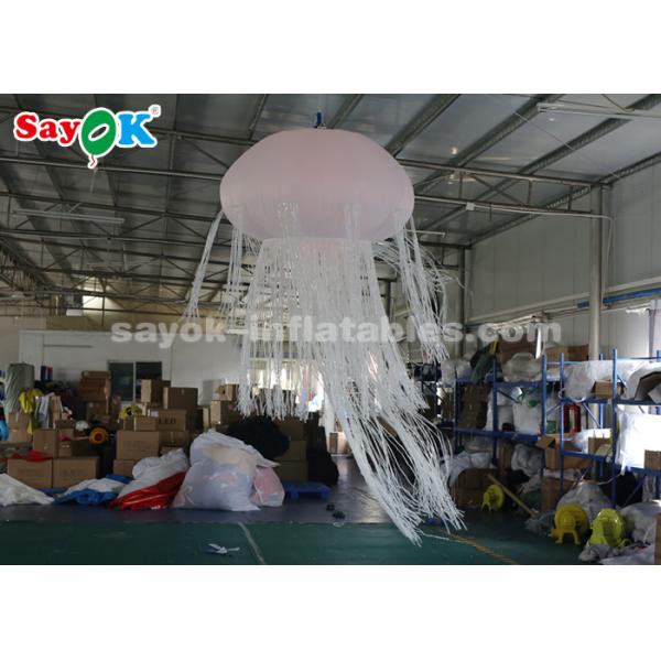 190T Nylon Cloth Inflatable Lighting Decoration With Remote Control