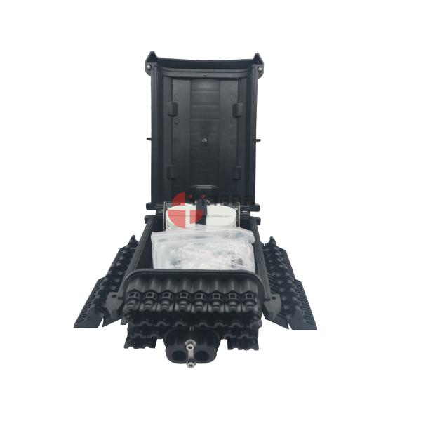 Приложение коробки замка для канатов волокна кабеля падения портов ФТТХ держателя 24 поляка ИП68 ПП материальное