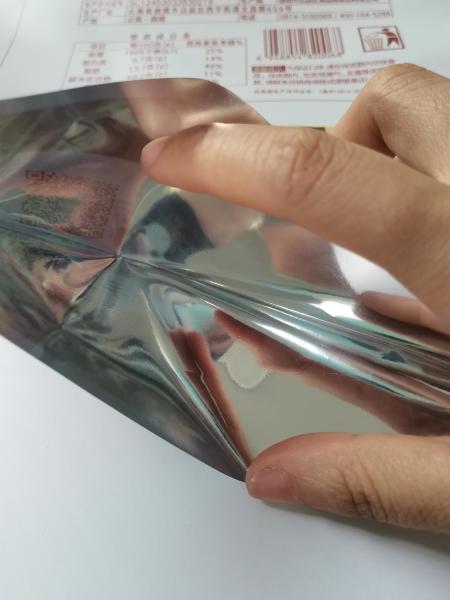 Moistureproof 3 Side Seal Bags Tear Resistance With Handle Hole