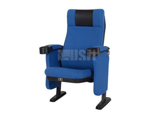 Голубые акриловые посадочные места фильма театра стула кино ткани для коммерческого использования