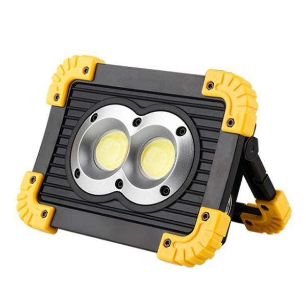 LED Emergency Light Rechargeable LED Lamp Portable Charging Flood Light COB 20W Car Emergency Lamp Floodlight USB Lanter