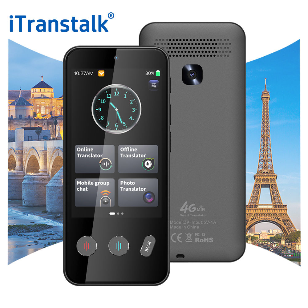 4G Simcard ChatGPT Translator Device Network Sharing For Meeting Travel Study