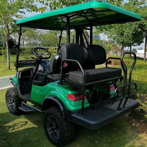OEM ODM Carrinhos de golfe levantados 4 rodas disco travão off road roda 4 lugares carro do clube