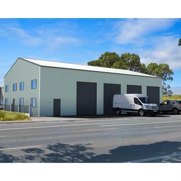 Supermercado Design Industrial Oficina de aço pré-fabricada Armazém de construção pesada
