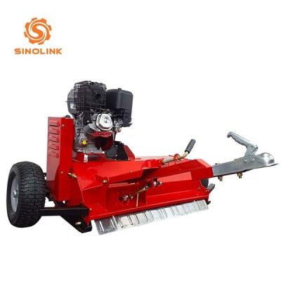 Gas Powered flail mower for cutting hay 15hp Garden