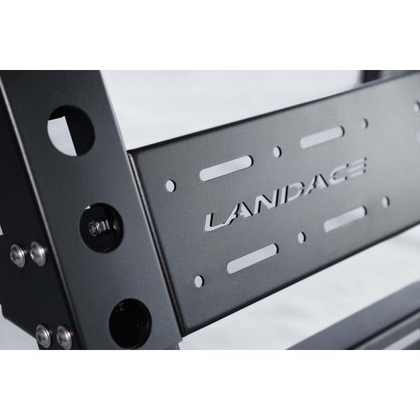 Ford Ranger Jeep Tacoma Tundra Hilux Truck Bed Rack with Adjustable and Silver Design