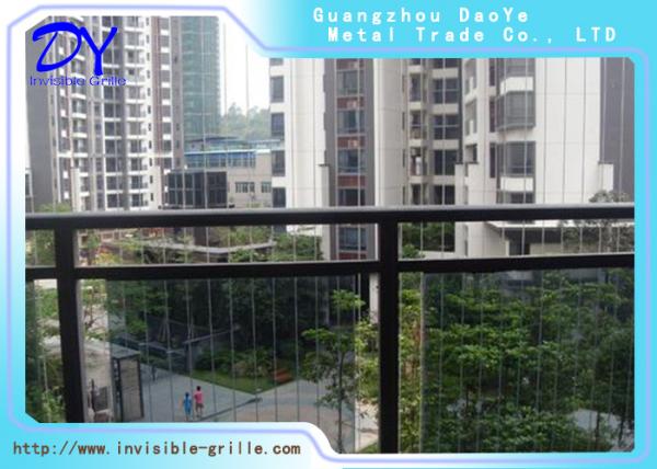 Invisible Protection Wire Net Never Rust Invisible Safety Grille For Balcony And Windows