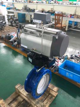 Spring Return Valve Actuator With On/Off Open Close Signal Output