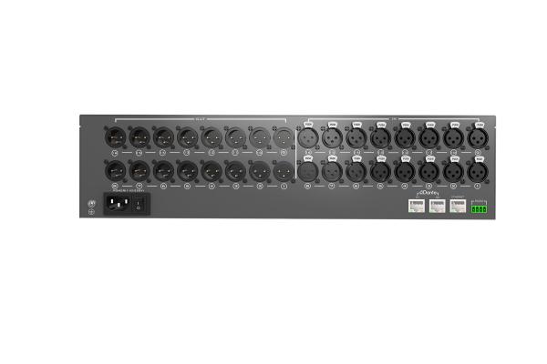 16X16 Network USB Dante Audio Interface 48V 16 in 16 out 16 Channel Poe