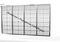 Prenda impermeable SMD 3 de HD en 1 IP54 muestras a todo color al aire libre de la pantalla LED transparente LED
