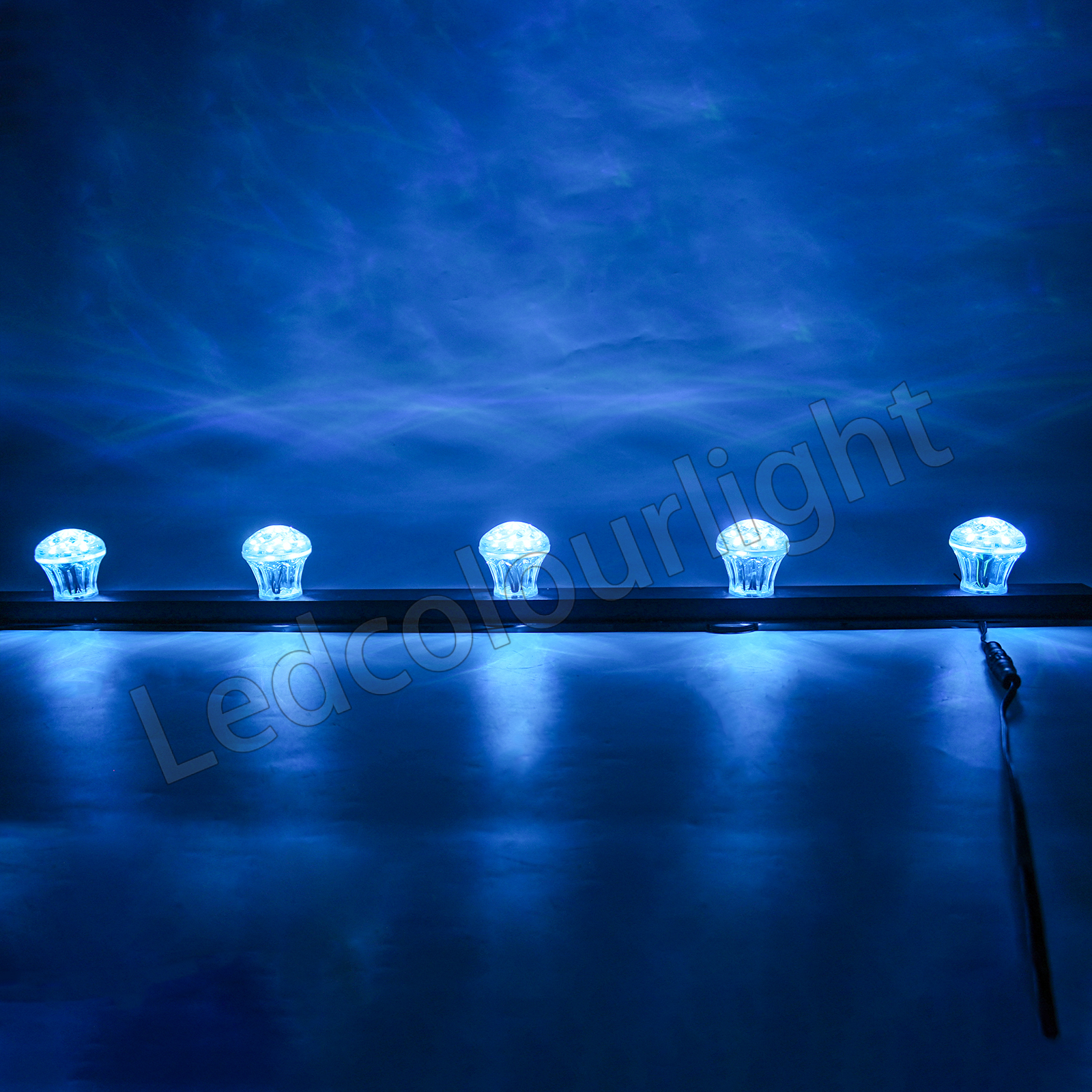 60mm LED Funfair Light DC24V RGB Lighting Pixel Point Light for Amusement Park
