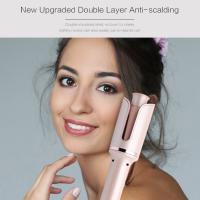 encrespador de cabelo automático da indicação digital de 55W PTC Heater Hair Curling Iron Led