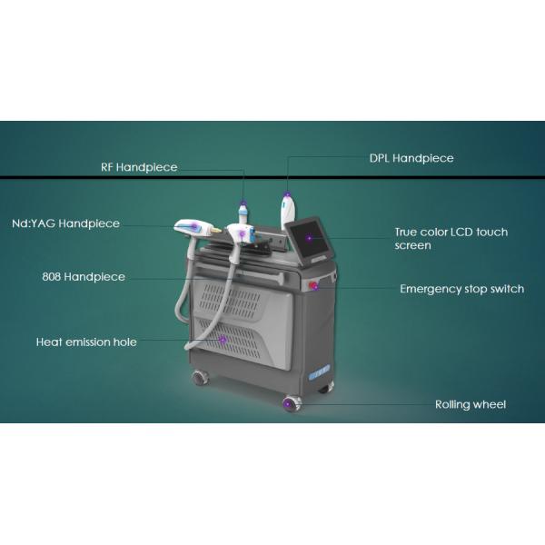 4 In 1 Ipl Yag Rf Diode Laser Machine Lasertell Hair Tattoo Removal