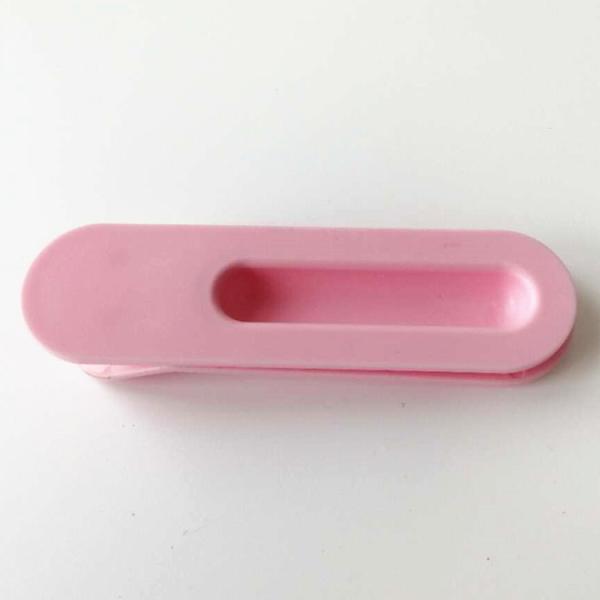 Custom injection plastic parts Pink Clip Plastic Injection Moulding Service For Daily Necessities