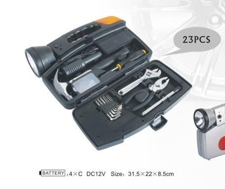 23 pcs tool set ,with slip joint pliers ,hex key ,screwdriver