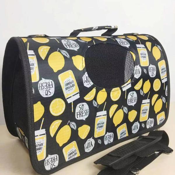 Single Shoulder Pet Carrier Bag Breathable Cat Travel Bags Portable