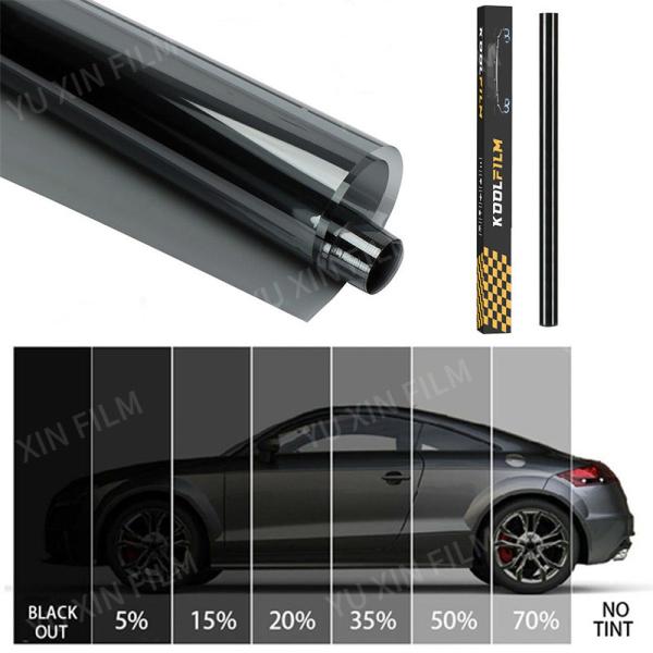 UV Block Car Window Nano Ceramic Film No Peeling Window Tinting 60inchx100feet
