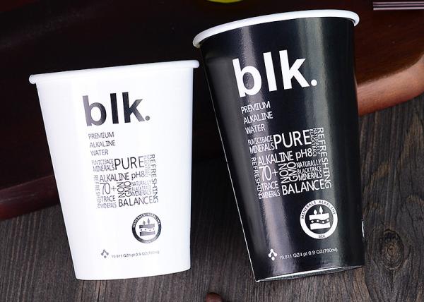 Smoothie Takeaway Paper Coffee Cups With Double PE Coated Paper