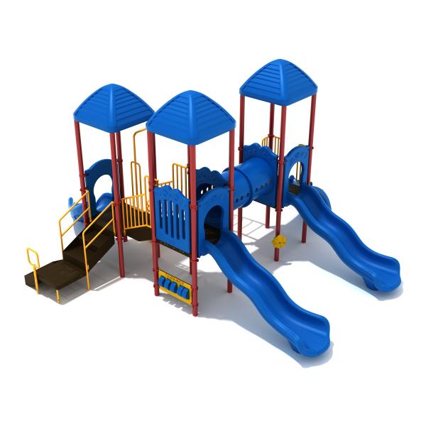 OEM Водный тематический парк Игровое оборудование Высокий твердый пластиковый горка для лестницы