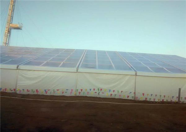 Aluminum Alloy Large Industrial Warehouse Tent With120km/H Wind Load