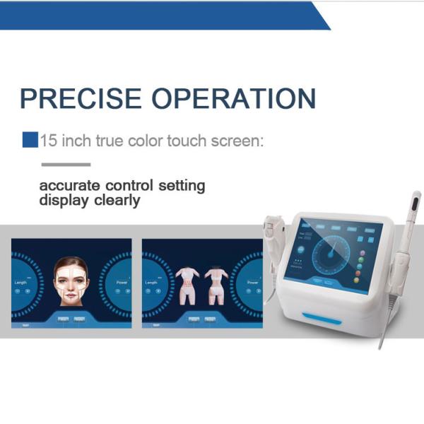 Влагалище Hifu затягивая машину машины HIFU для зондов заботы кожи 2 стороны