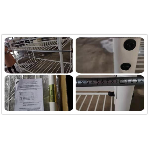 Рамка двухъярусной кровати металла KD